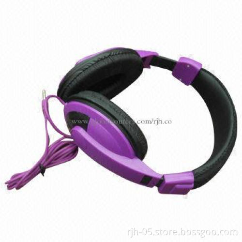 Wired Stereo Headphones, Noise-cancelling Headphones, Color Available